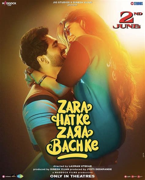 Jun 2, 2023 · Zara Hatke Zara Bachke: Directed by Laxman Utekar. With Vicky Kaushal, Sara Ali Khan, Inaamulhaq, Sushmita Mukherjee. Kapil and Somya are a happily married couple from Indore who live in a joint family and decide to get a divorce one fine day. 